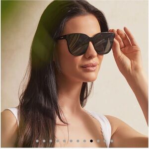 Diff Eyewear Gia Black Sunglasses